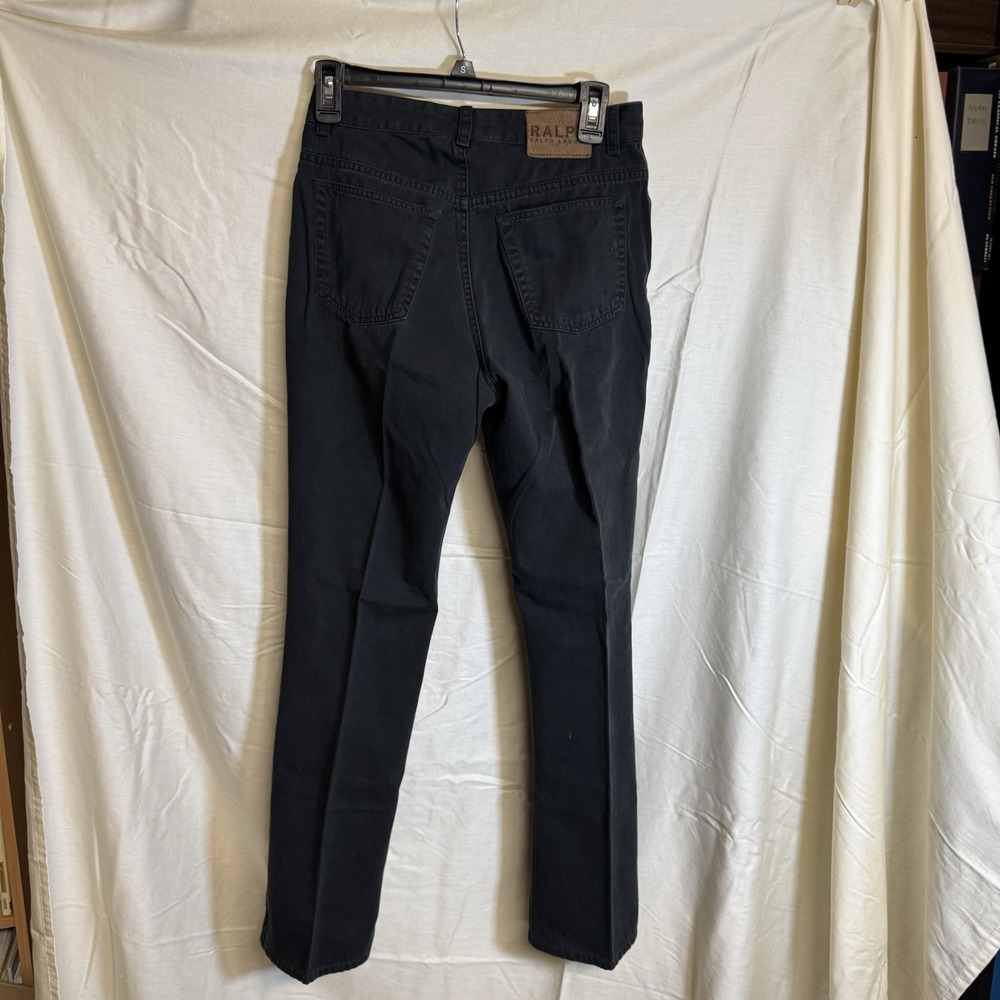 Vintage Ralph Lauren Women's Black Jeans Size 4 - Picture 4 of 6